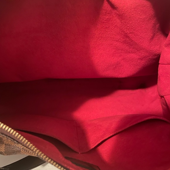 Authentic Louis Vuitton Evora GM Tote Should Bag- Damier Ebene - Picture 5 of 10